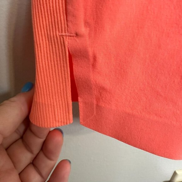 Athleta Brooklyn Mid Rise Ankle Pant Size 14 Sunset Glow Travel Commute - Picture 4 of 10